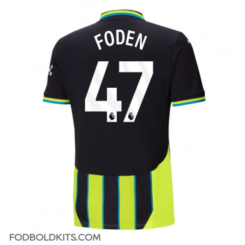 Manchester City Phil Foden #47 Udebanetrøje 2024-25 Kortærmet